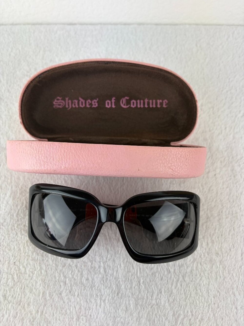 JUICY COUTURE Sunglasses Hhades/S c. 0807 BM Shiny Black 61017-120mm Italy